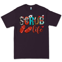 Plum scrub life Premium Tee - NancyCooperArtShop