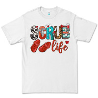 White scrub life Premium Tee - NancyCooperArtShop