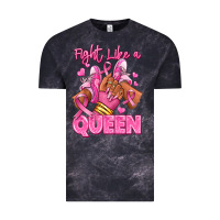 Cloud Black Survivor queen Breast Cancer afro girl sneakers Vintage Tee - RanaPortraitStore