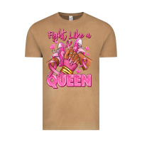 Vintage Camel Survivor queen Breast Cancer afro girl sneakers Vintage Tee - RanaPortraitStore
