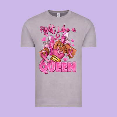 Survivor Queen Breast Cancer Afro Girl Sneakers Vintage Tee Designed By Ranaportraitstore