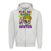 Dove Grey Skull pour me something mister Zipper Hoodie - FaDigitalArtStudio