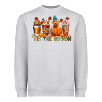Heather Grey tis the season Heavyweight Sweatshirt - CowGirlArtShop