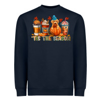 Navy tis the season Heavyweight Sweatshirt - CowGirlArtShop