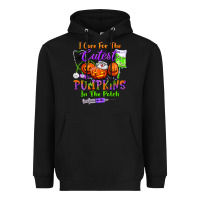 Black i care for the cutest pumpkins in the patch Heavyweight Hoodie - BundleAndBundleShop