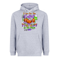 Heather Grey i care for the cutest pumpkins in the patch Heavyweight Hoodie - BundleAndBundleShop