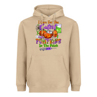 Mushroom i care for the cutest pumpkins in the patch Heavyweight Hoodie - BundleAndBundleShop