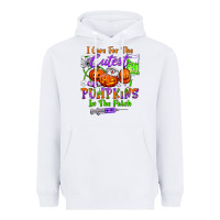 White i care for the cutest pumpkins in the patch Heavyweight Hoodie - BundleAndBundleShop
