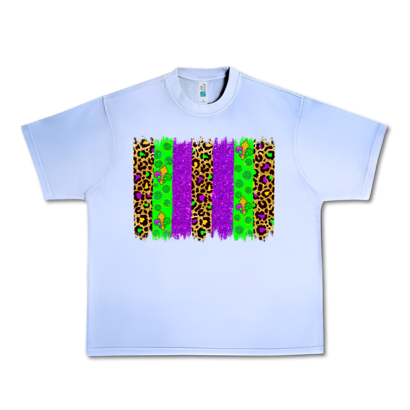 Mardi Gras Brush Stoke Urban Heavy Tee by JahusDesignShop | Teevron