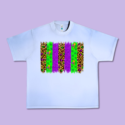 Mardi Gras Brush Stoke Urban Heavy Tee Designed By Jahusdesignshop