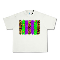 Pistachio mardi gras brush stoke Urban Heavy Tee - JahusDesignShop