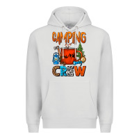 Dove Grey camping crew camper coffee mug Premium Hoodie - FaDigitalArtStudio