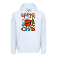 White camping crew camper coffee mug Premium Hoodie - FaDigitalArtStudio