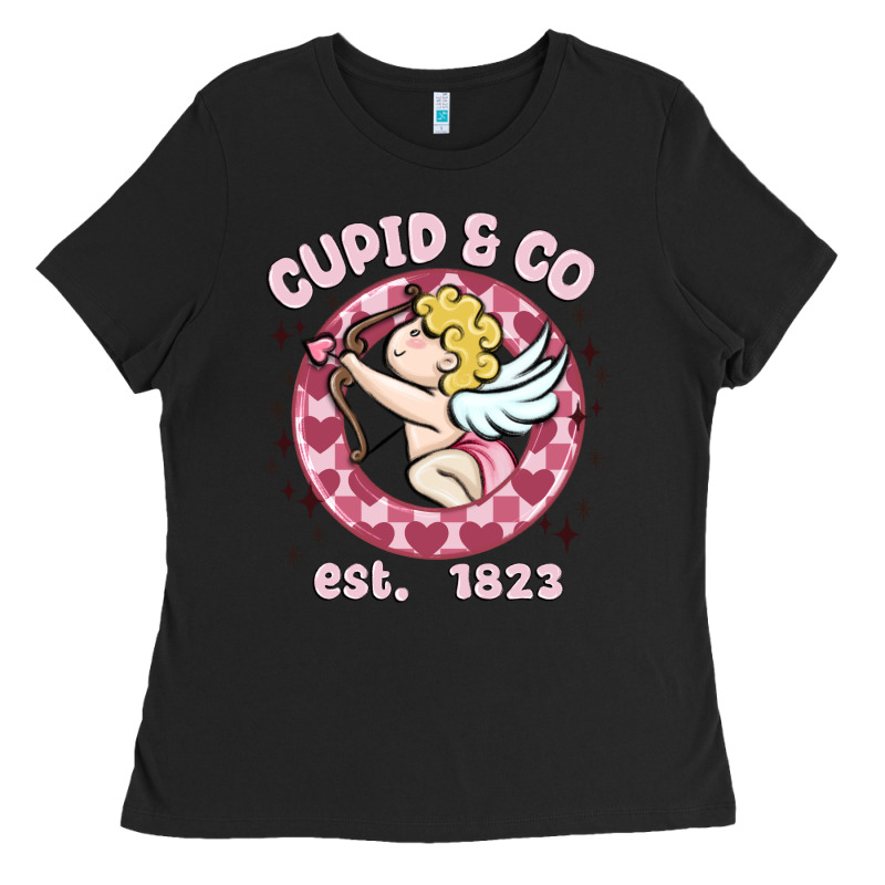 Cupid Co Ladies Tee by MaliasSmallBusiness | Teevron