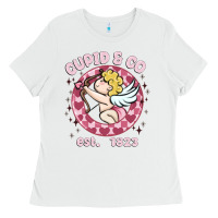 White cupid co Ladies Tee - MaliasSmallBusiness
