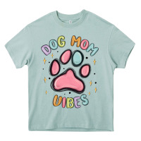 Arona dog mom vibes Heavy Core Tee - MaliasSmallBusiness