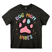 Asphalt dog mom vibes Heavy Core Tee - MaliasSmallBusiness