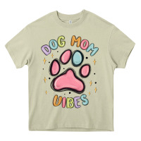 Mossy dog mom vibes Heavy Core Tee - MaliasSmallBusiness