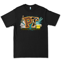 Black pt physical therapist western Premium Tee - NancyCooperArtShop