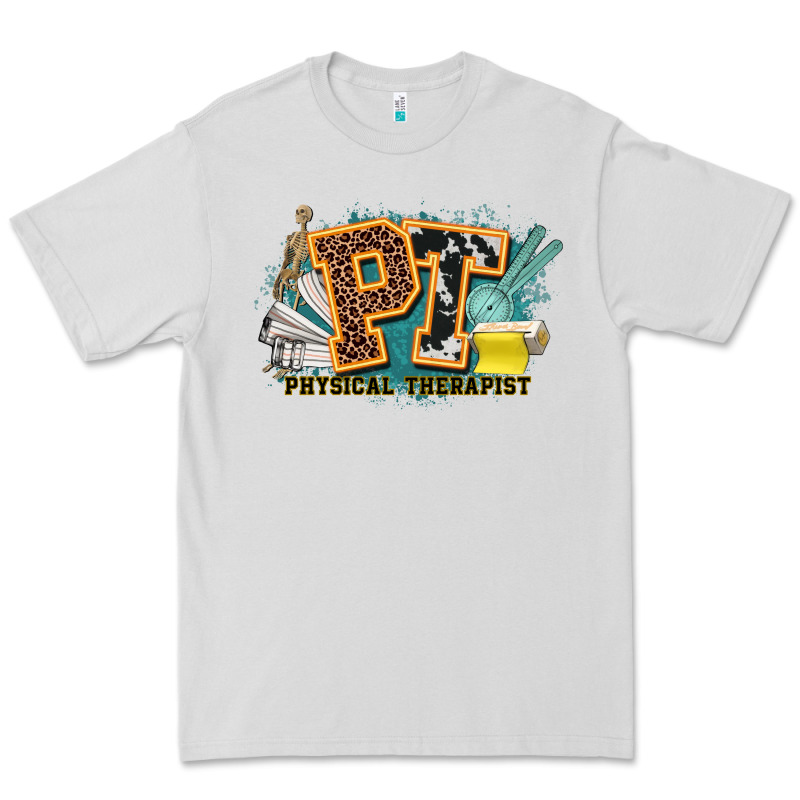Pt Physical Therapist Western Premium Tee by NancyCooperArtShop | Teevron