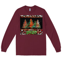 Burgundy hello 2023 Long Sleeve Tee - Jasminsmagicworld