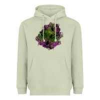 Matcha halloween patch Heavyweight Hoodie - BundleAndBundleShop