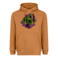 Meerkat halloween patch Heavyweight Hoodie - BundleAndBundleShop