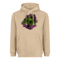 Mushroom halloween patch Heavyweight Hoodie - BundleAndBundleShop