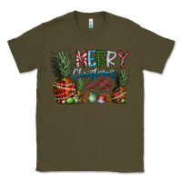Army Green Merry Christmas Classic Tee - SublimationCraftShop