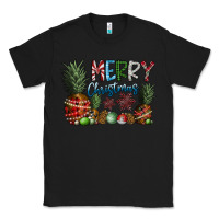 Black Merry Christmas Classic Tee - SublimationCraftShop