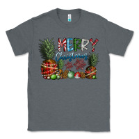 Charcoal Heather Merry Christmas Classic Tee - SublimationCraftShop