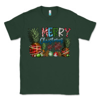 Sports Green Merry Christmas Classic Tee - SublimationCraftShop