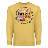 Antique Gold Principal Assistant Premium Sweatshirt - CowhideDigitalArt