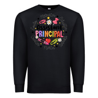 Black Principal Assistant Premium Sweatshirt - CowhideDigitalArt