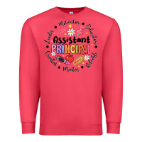 Cardinal Principal Assistant Premium Sweatshirt - CowhideDigitalArt