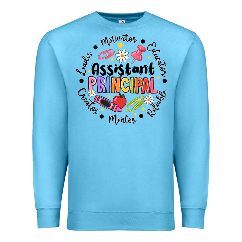 Principal Assistant Premium Sweatshirt by CowhideDigitalArt | Teevron