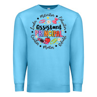 Ocean Blue Principal Assistant Premium Sweatshirt - CowhideDigitalArt