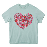 Arona dog valentine Heavy Core Tee - MaliasSmallBusiness