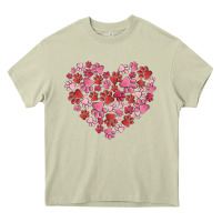 Mossy dog valentine Heavy Core Tee - MaliasSmallBusiness