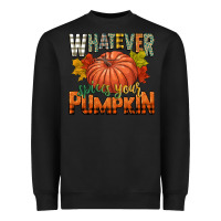 Black whatever spices your pumpkin Heavyweight Sweatshirt - CowGirlArtShop