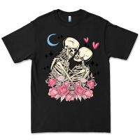 Black the lovers skeletons Premium Tee - MaliasSmallBusiness