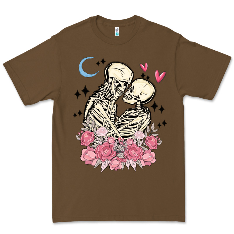 The Lovers Skeletons Premium Tee by MaliasSmallBusiness | Teevron