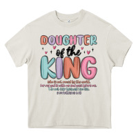 Cream doughter of the king malia Heavy Core Tee - MaliasSmallBusiness