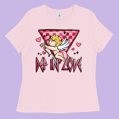Def In Love Ladies Tee Designed By Maliassmallbusiness
