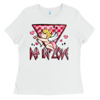 White def in love Ladies Tee - MaliasSmallBusiness
