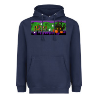 Navy halloween mama 15 oz mug Heavyweight Hoodie - BundleAndBundleShop