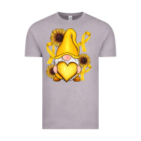 Vintage Zinc Childhood Cancer gnome Vintage Tee - RanaPortraitStore