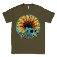 Army Green Simply Blessed Classic Tee - JahusDesignShop