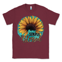 Burgundy Simply Blessed Classic Tee - JahusDesignShop