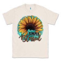 Natural Simply Blessed Classic Tee - JahusDesignShop